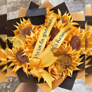 Bouquet  “Girasoles Dorados”