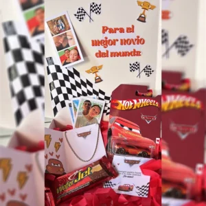 Box “Cars Para el Mejor Novio”