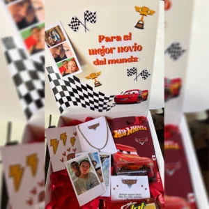 Box “Cars Para el Mejor Novio”