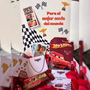Box “Cars Para el Mejor Novio”