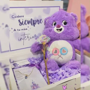 Box “Osito Cariñosito Morado”